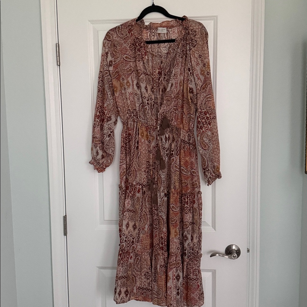 Dress Forum Los Angeles Paisley Print Bohemian Dress